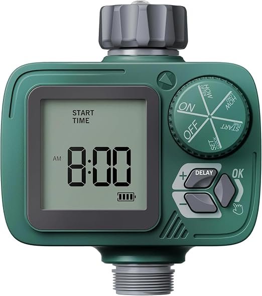 Programmable Garden Hose Timer with Large Display